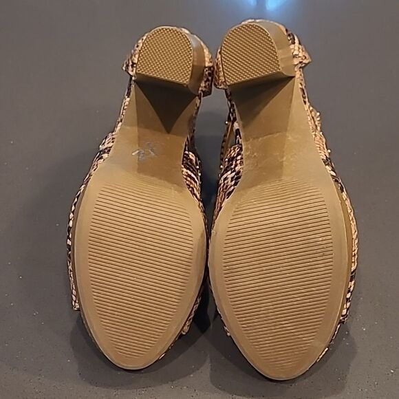 Report sz WMS 7 faux snake skin NWOT - Picture 8 of 11